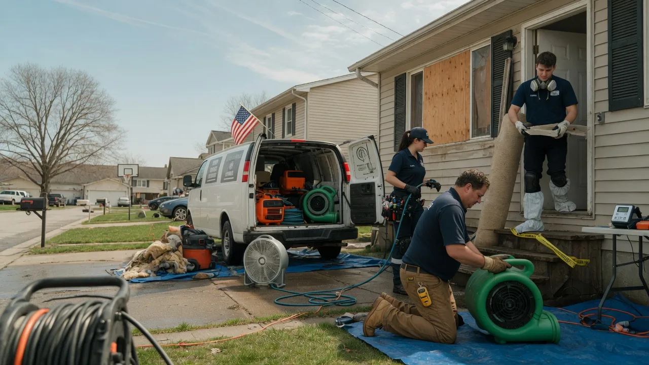Water Damage Restoration in New Waterford, OH near me